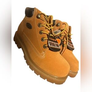 Lugz Steel Toe Boots - Brown